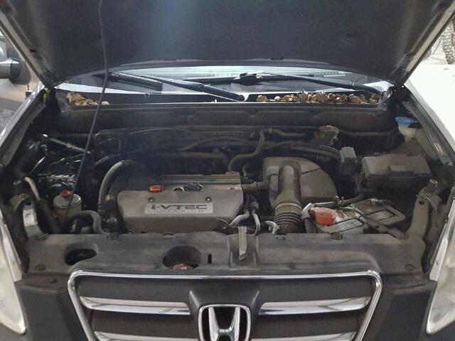 JHLRD78815C028672 - 2005 HONDA CR-V EX ნაცრისფერი ფოტო 7