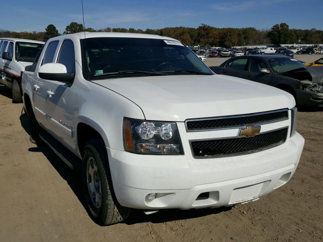 3GNEC12J27G282356 - 2007 CHEVROLET AVALANCHE WHITE photo 1