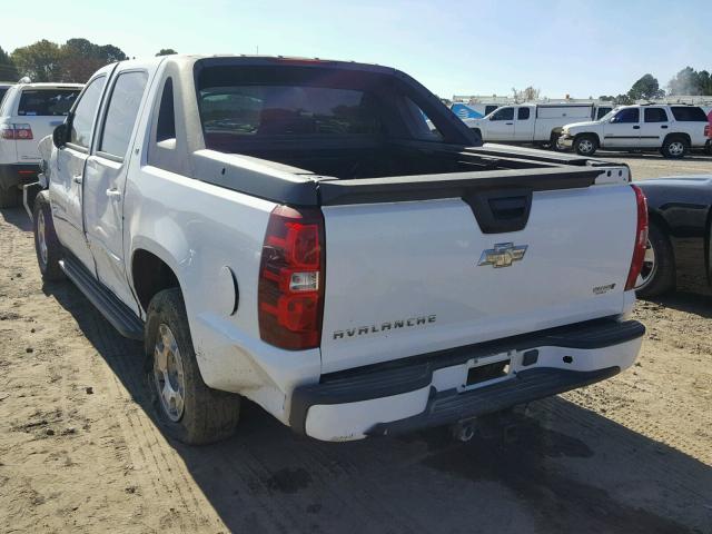3GNEC12J27G282356 - 2007 CHEVROLET AVALANCHE 白色 照片 3