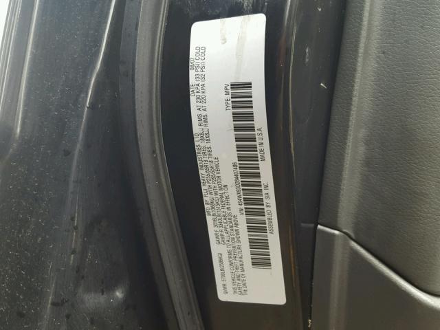 4S4WX93D284407486 - 2008 SUBARU TRIBECA LI 黑色 照片 10