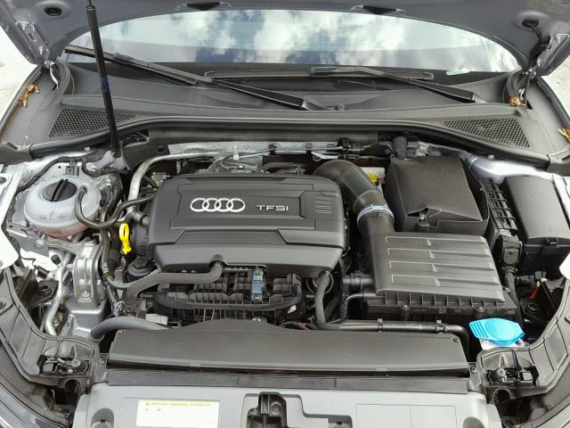 WAUA7GFF8G1021300 - 2016 AUDI A3 PREMIUM SILVER photo 7