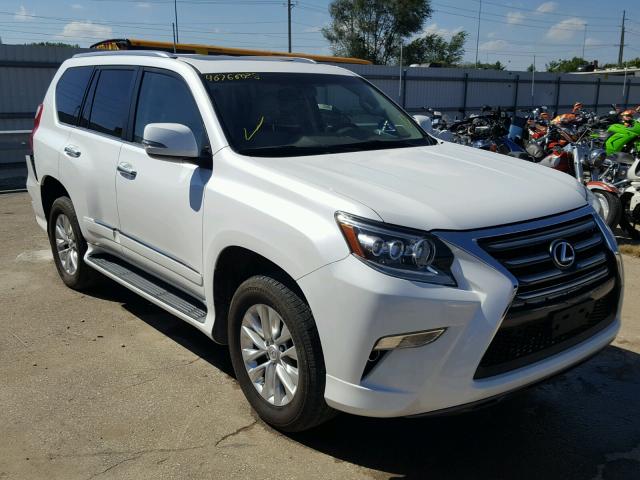 JTJBM7FX1E5065313 - 2014 LEXUS GX BASE WHITE photo 1