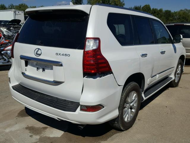 JTJBM7FX1E5065313 - 2014 LEXUS GX BASE WHITE photo 4