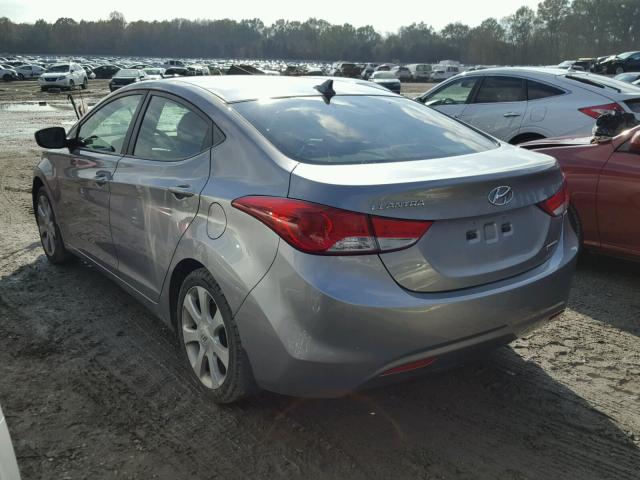 KMHDH4AE2DU524126 - 2013 HYUNDAI ELANTRA GL SILVER photo 3