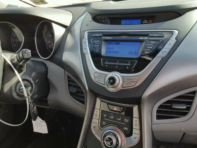 KMHDH4AE2DU524126 - 2013 HYUNDAI ELANTRA GL SILVER photo 9