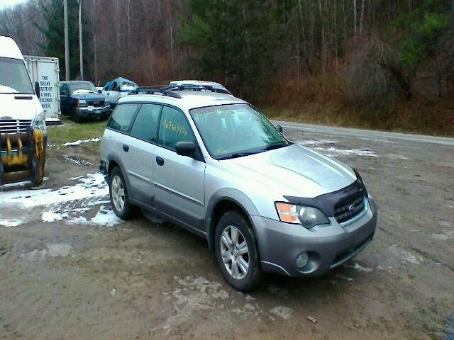 4S4BP61C357328619 - 2005 SUBARU LEGACY OUT SILVER photo 1