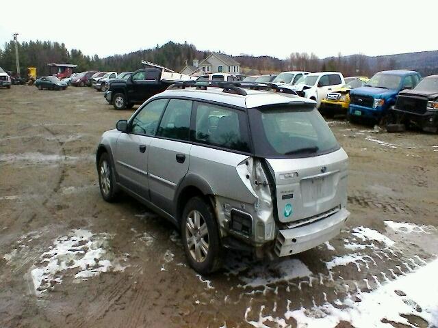 4S4BP61C357328619 - 2005 SUBARU LEGACY OUT SILVER photo 3