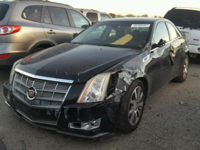 1G6DP57V780118279 - 2008 CADILLAC CTS HI FEA BLACK photo 2