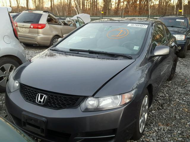 2HGFG1B62BH511299 - 2011 HONDA CIVIC LX CHARCOAL photo 2