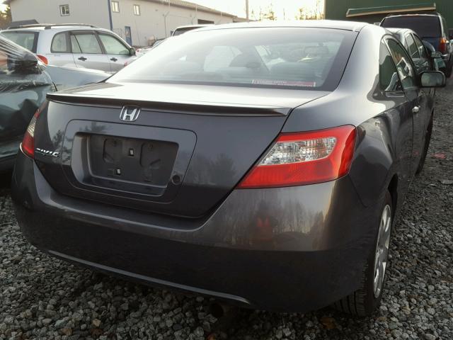 2HGFG1B62BH511299 - 2011 HONDA CIVIC LX CHARCOAL photo 4