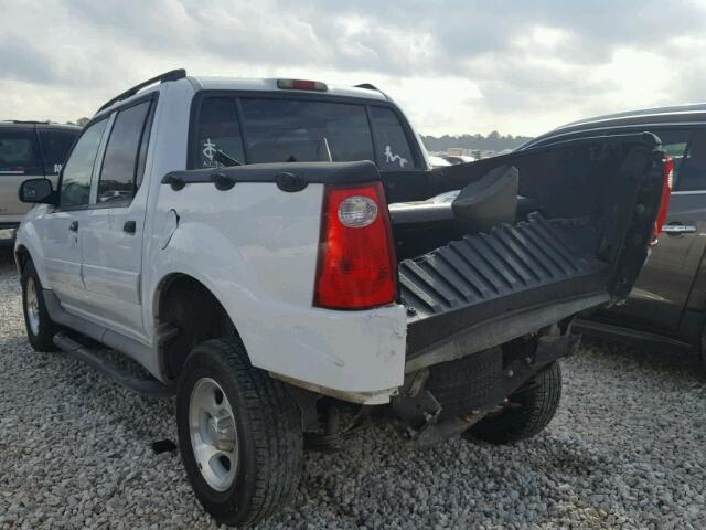 1FMZU67E43UA81030 - 2003 FORD EXPLORER S WHITE photo 3