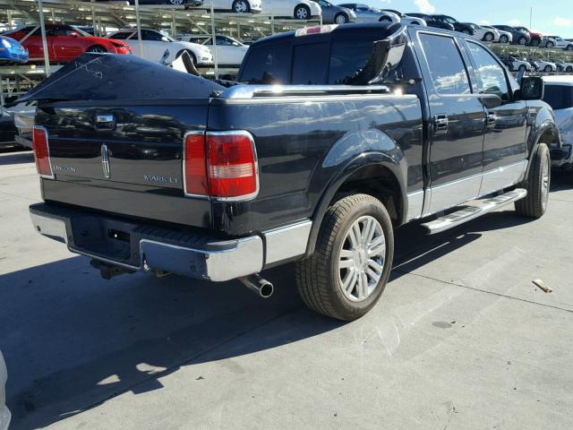 5LTPW18528FJ04434 - 2008 LINCOLN MARK LT BLACK photo 4