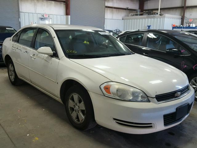 2G1WT58N189100746 - 2008 CHEVROLET IMPALA LT WHITE photo 1