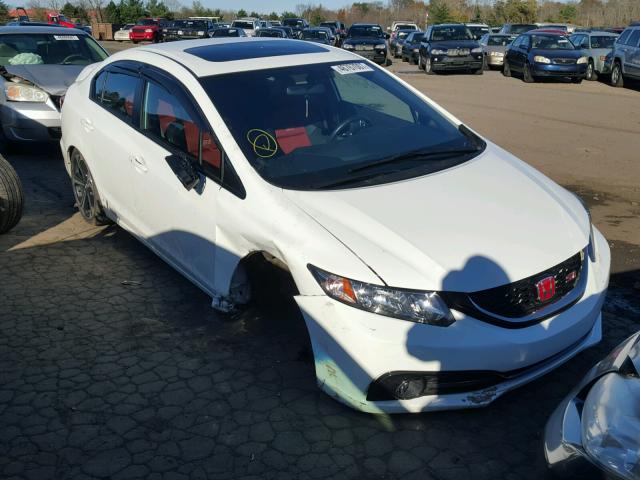 2HGFB6E55EH701214 - 2014 HONDA CIVIC SI WHITE photo 1