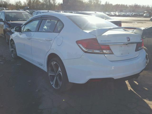 2HGFB6E55EH701214 - 2014 HONDA CIVIC SI WHITE photo 3