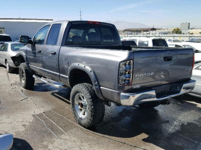 1D7KU28D94J152736 - 2004 DODGE RAM 2500 S გრაფიტი ფოტო 3