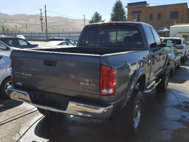 1D7KU28D94J152736 - 2004 DODGE RAM 2500 S გრაფიტი ფოტო 4