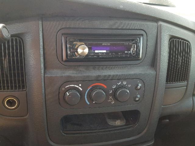 1D7KU28D94J152736 - 2004 DODGE RAM 2500 S გრაფიტი ფოტო 9