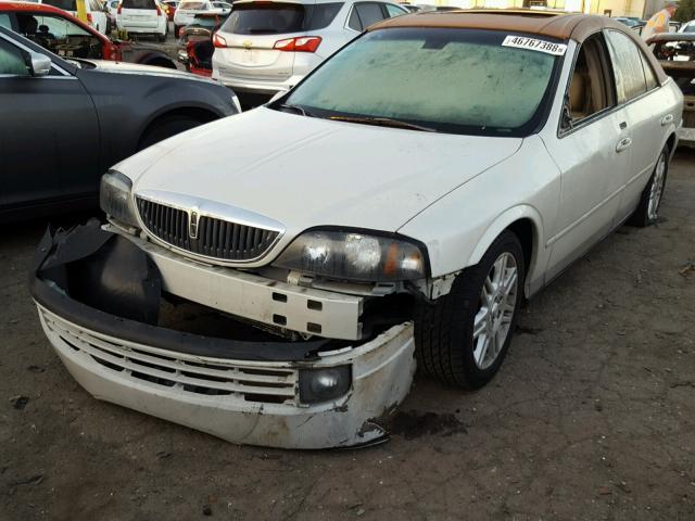 1LNHM87A45Y621394 - 2005 LINCOLN LS WHITE photo 2