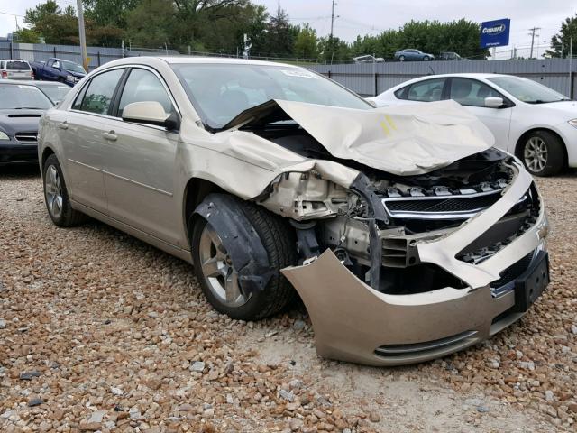 1G1ZH57BX9F162564 - 2009 CHEVROLET MALIBU 1LT GOLD photo 1
