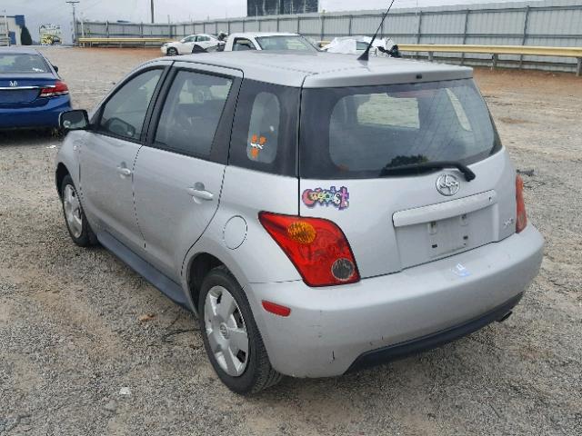 JTKKT624640075495 - 2004 TOYOTA SCION XA ვერცხლისფერი ფოტო 3