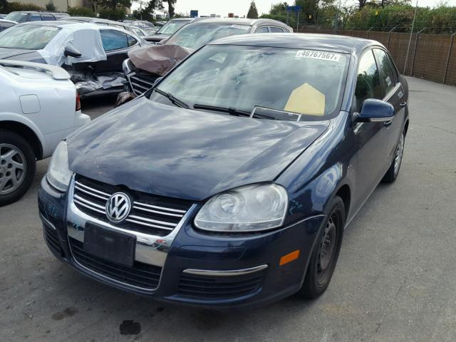 3VWJZ71K19M053302 - 2009 VOLKSWAGEN JETTA S BLUE photo 2