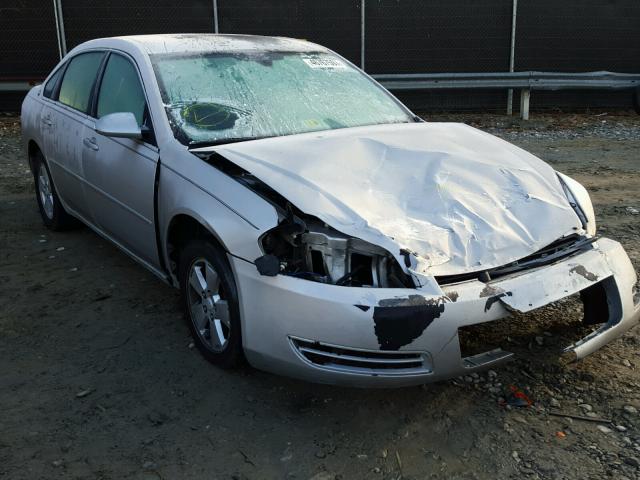 2G1WT55K069271558 - 2006 CHEVROLET IMPALA LT SILVER photo 1