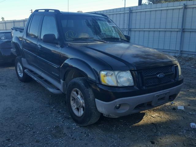 1FMZU67E51UB71185 - 2001 FORD EXPLORER S BLACK photo 1