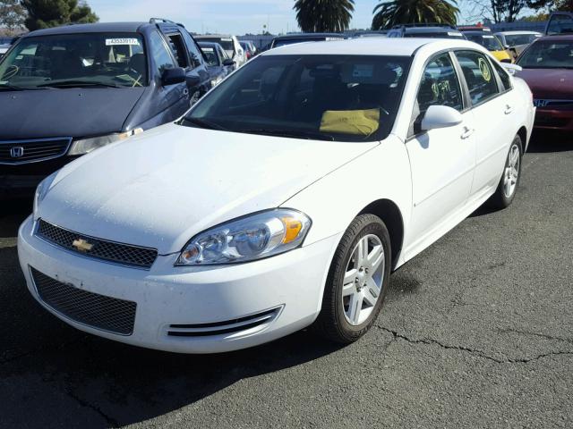 2G1WG5E37C1216273 - 2012 CHEVROLET IMPALA LT WHITE photo 2