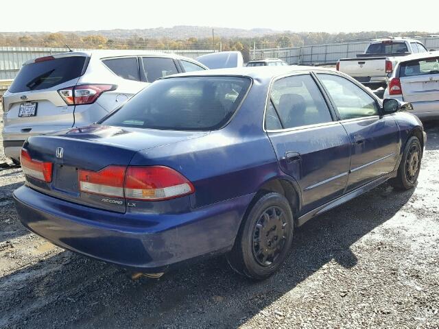 1HGCG55411A127967 - 2001 HONDA ACCORD LX BLUE photo 4