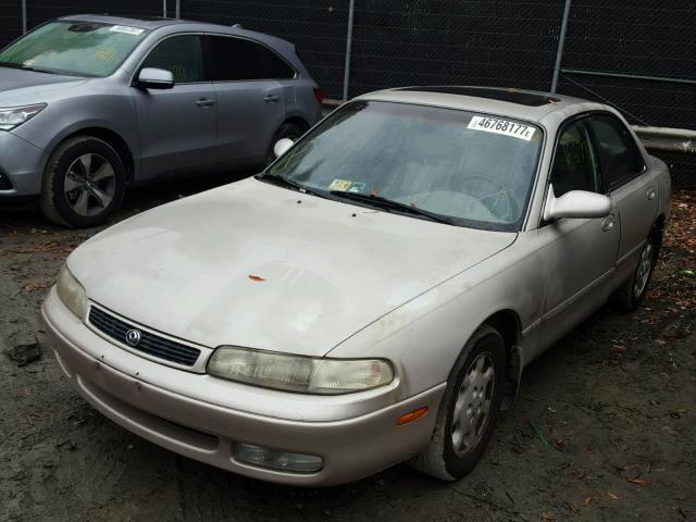 1YVGE22B7P5121402 - 1993 MAZDA 626 ES SILVER photo 2