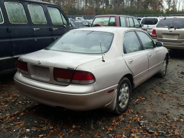 1YVGE22B7P5121402 - 1993 MAZDA 626 ES SILVER photo 4