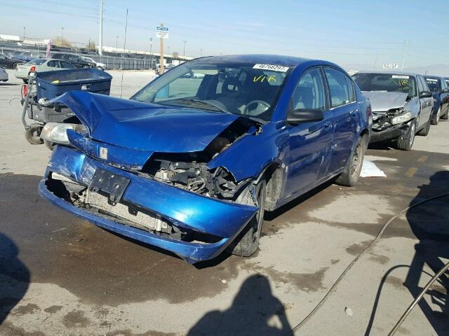 1G8AJ52F84Z116171 - 2004 SATURN ION LEVEL BLUE photo 2