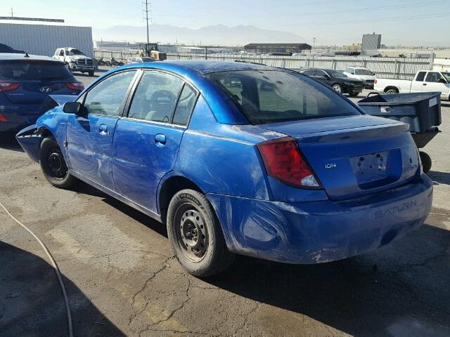 1G8AJ52F84Z116171 - 2004 SATURN ION LEVEL BLUE photo 3