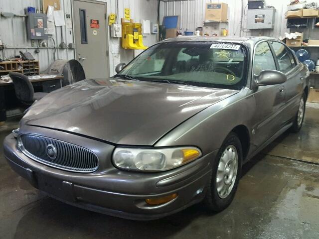 1G4HR54K01U105936 - 2001 BUICK LESABRE LI GRAY photo 2