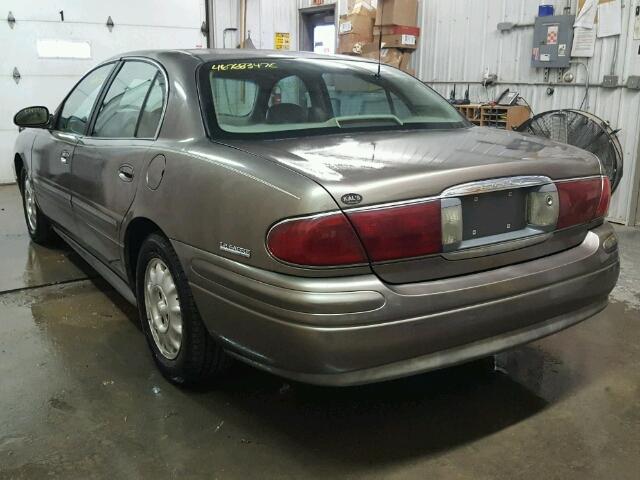 1G4HR54K01U105936 - 2001 BUICK LESABRE LI GRAY photo 3