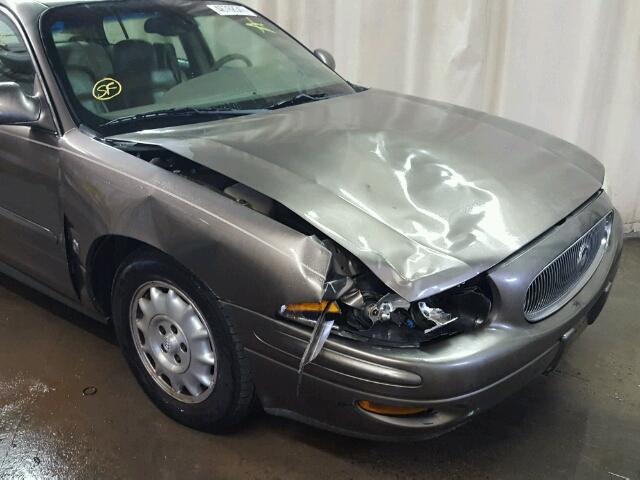 1G4HR54K01U105936 - 2001 BUICK LESABRE LI GRAY photo 9