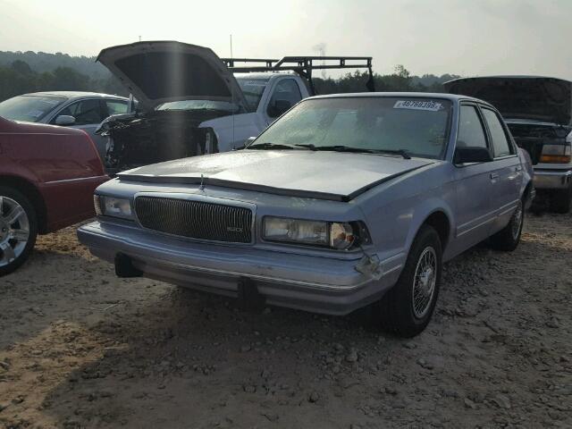 1G4AG55M0S6468380 - 1995 BUICK CENTURY SP BLUE photo 2