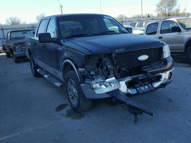 1FTPW14526KA90774 - 2006 FORD F150 SUPER BLACK photo 1