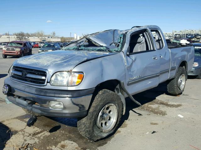 5TBBT4412YS119132 - 2000 TOYOTA TUNDRA ACC SILVER photo 2