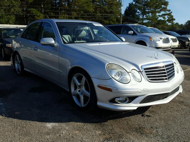 WDBUF56X39B387791 - 2009 MERCEDES-BENZ E 350 SILVER photo 1