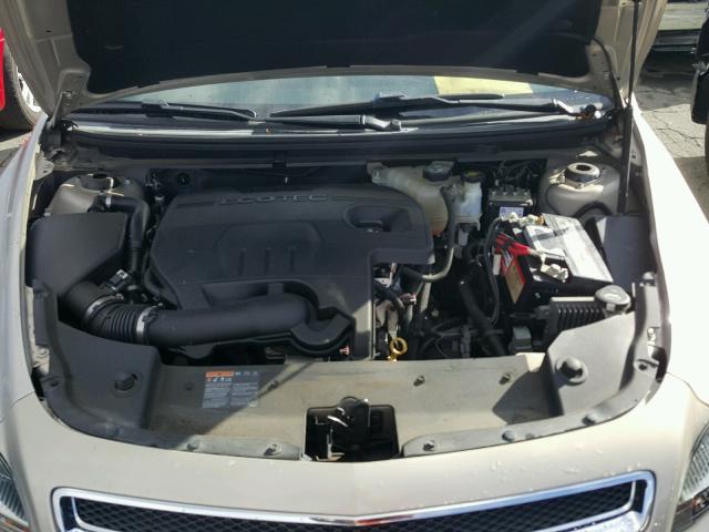 1G1ZC5EB9AF240385 - 2010 CHEVROLET MALIBU 1LT კრემისფერი ფოტო 7