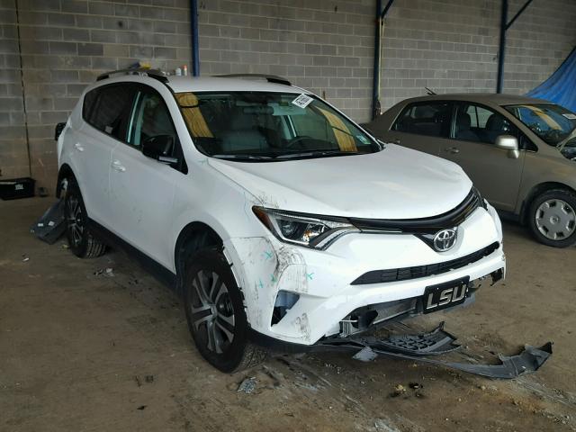 2T3BFREV5GW443525 - 2016 TOYOTA RAV4 LE WHITE photo 1