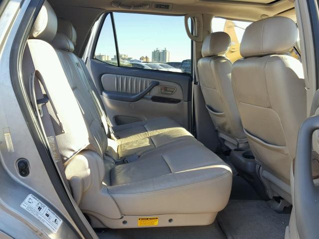 5TDZT38A93S198608 - 2003 TOYOTA SEQUOIA LI SILVER photo 6