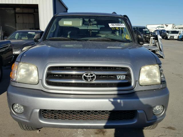 5TDZT38A93S198608 - 2003 TOYOTA SEQUOIA LI SILVER photo 7