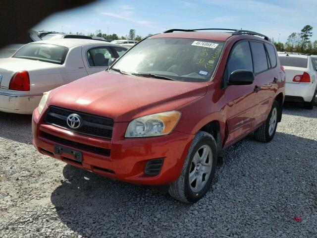 JTMZF33V79D005328 - 2009 TOYOTA RAV4 RED photo 2