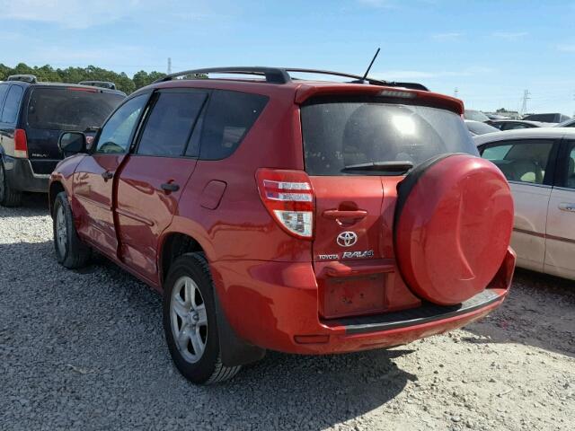 JTMZF33V79D005328 - 2009 TOYOTA RAV4 红色 照片 3