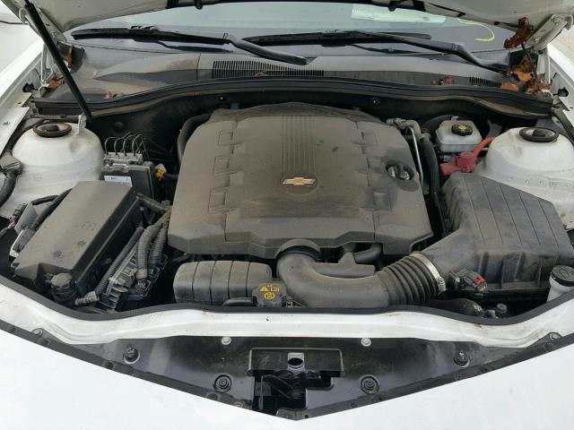 2G1FC1E39E9246626 - 2014 CHEVROLET CAMARO LT WHITE photo 7