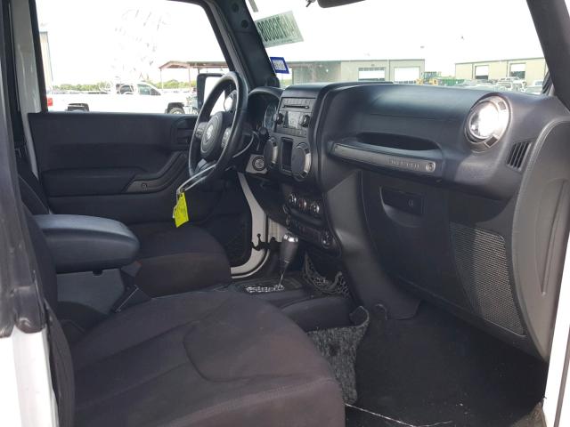 1C4AJWAG2DL545265 - 2013 JEEP WRANGLER S WHITE photo 5