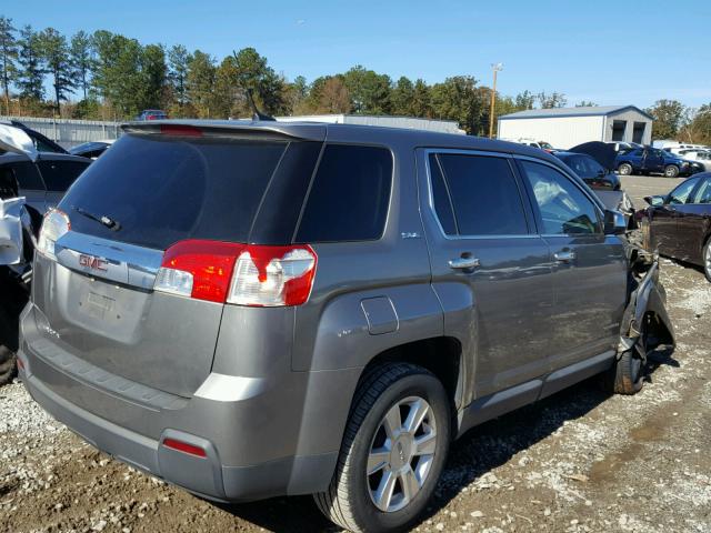 2GKALMEK8C6283521 - 2012 GMC TERRAIN SL GRAY photo 4